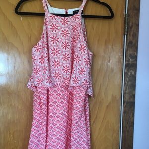 Coral dress
